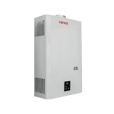 Certyfikat CE Nowoczesny podgrzewacz wody ciepłej z gazem spalin 13L