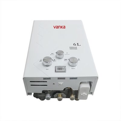 Hurtowy 6L Domowy Gazowy Podgrzewacz Wody Cyfrowy Natychmiastowe Ogrzewanie Cichy Bezpieczny Design