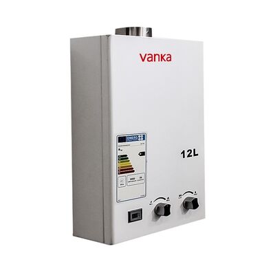 Cyfrowy podgrzewacz wody z wymuszonym odprowadzaniem spalin z regulacją temperatury, o pojemności od 12L do 24L, do użytku domowego, hotelowego i komercyjnego