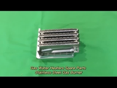 Metalowy płomieniec gazowy 10 rzędów kotło gazowe parowe ogień rzęd nierdzewne