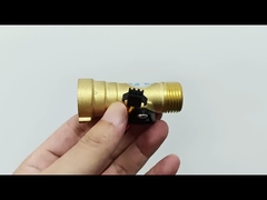 Odczytnik przepływu wody z mosiądzu Akcesoria wysokiej jakości Kotły ścienne