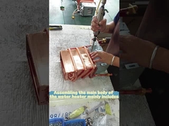 System ogrzewania wody bez zbiornika gazowego w pomieszczeniach z bezpieczną ochroną przed przegrzaniem