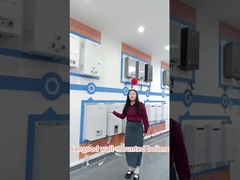 Kombo kotłowiec ścienny wykorzystujący gaz ziemny do centralnego ogrzewania gospodarstw domowych i ciepłej wody