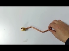 Główne elementy pieca gazowego z rur miedzianych Produkt