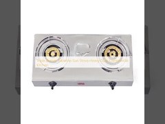 Gaskina gazowa na stole z trzema palnikami Kuchnia komercyjna
