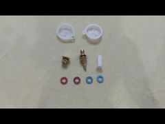 Zestaw naprawczy do gazowego podgrzewacza wody do modeli z kominem, w tym trzpień membrany, przełącznik termostatu, czujnik